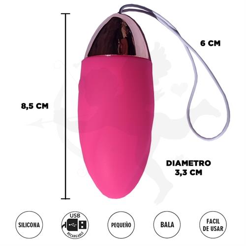 Lynx : Bala vibradora con hilo extractor y carga USB