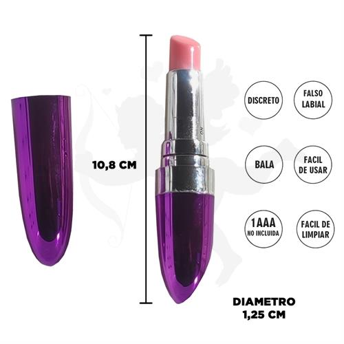 Tucana Violeta : Bala Vibradora Labial
